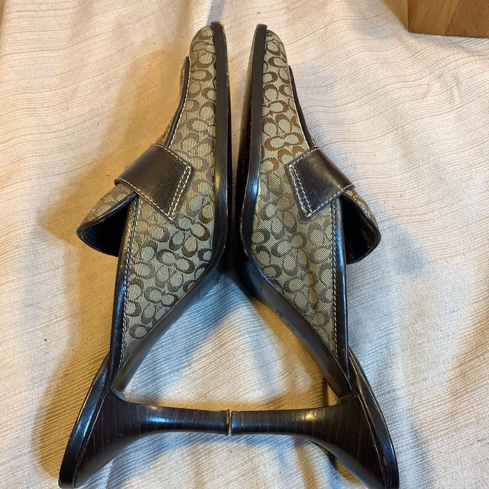Coach Vintage almost NEW made in Italy mules - Picture 7 of 15